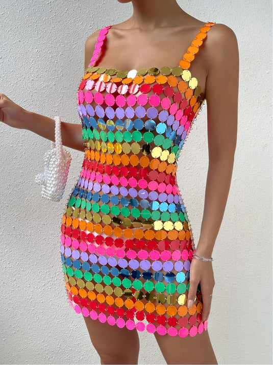 Vestido Flor Rainbow