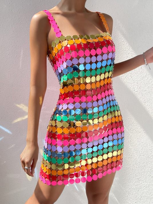 Vestido Flor Rainbow