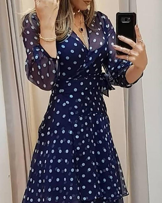 Vestido Poá Bela