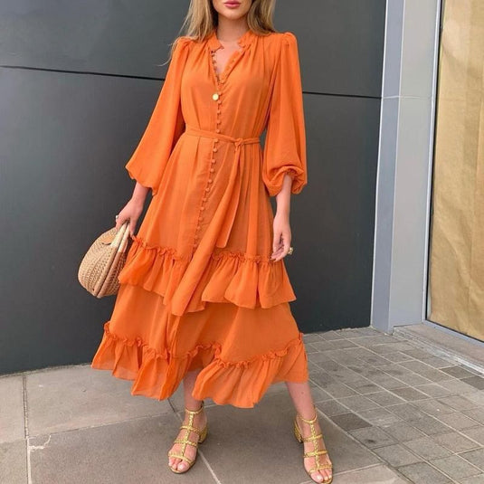 Vestido Orange Secret