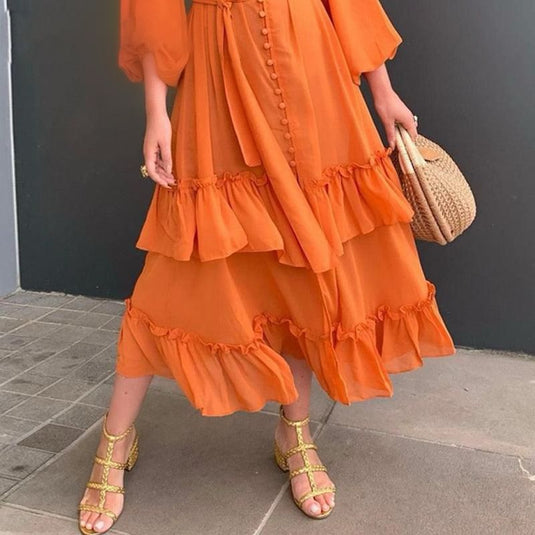 Vestido Orange Secret