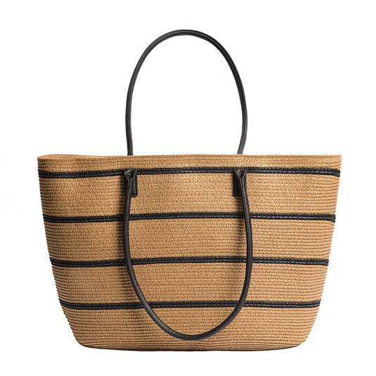 Bolsa de Praia de Palha Grande Paty - SEREIA DE LUXO BEACH WEAR