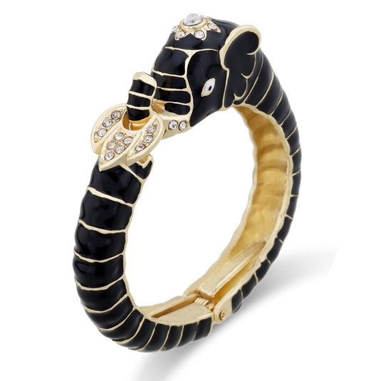 Bracelete Elefante Gold - SEREIA DE LUXO BEACH WEAR