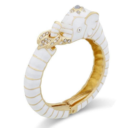 Bracelete Elefante Gold - SEREIA DE LUXO BEACH WEAR