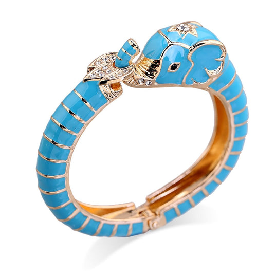 Bracelete Elefante Gold - SEREIA DE LUXO BEACH WEAR